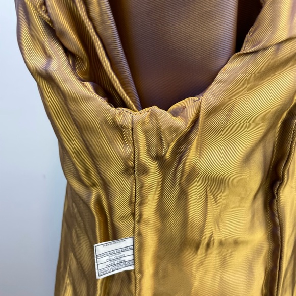 Vintage Sheepskin Piel Ovina Leather Jacket Car Coat Sevilla Spain Butter Soft - Picture 9 of 16